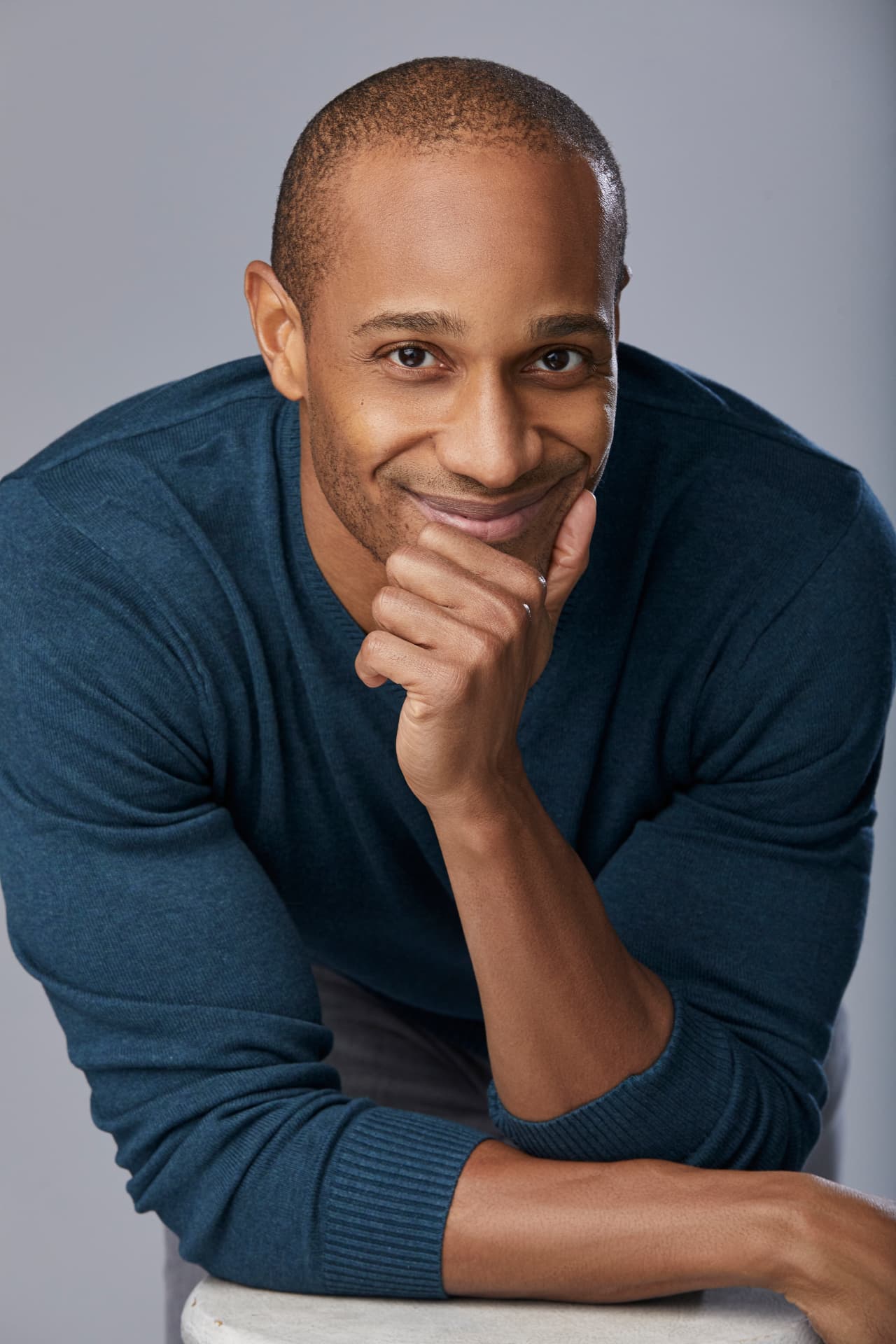 Portrait of Michael Cory Davis, founder of Journey Film Group